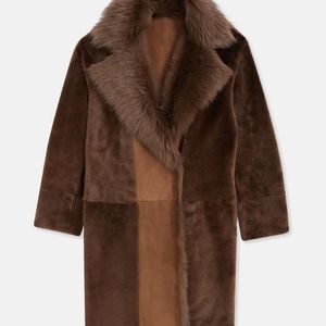 Theory Jathan shearling coat